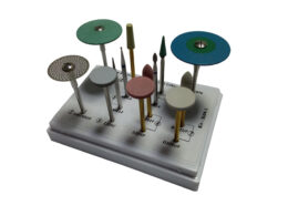 burs kit for ceramic restoration adjustment
